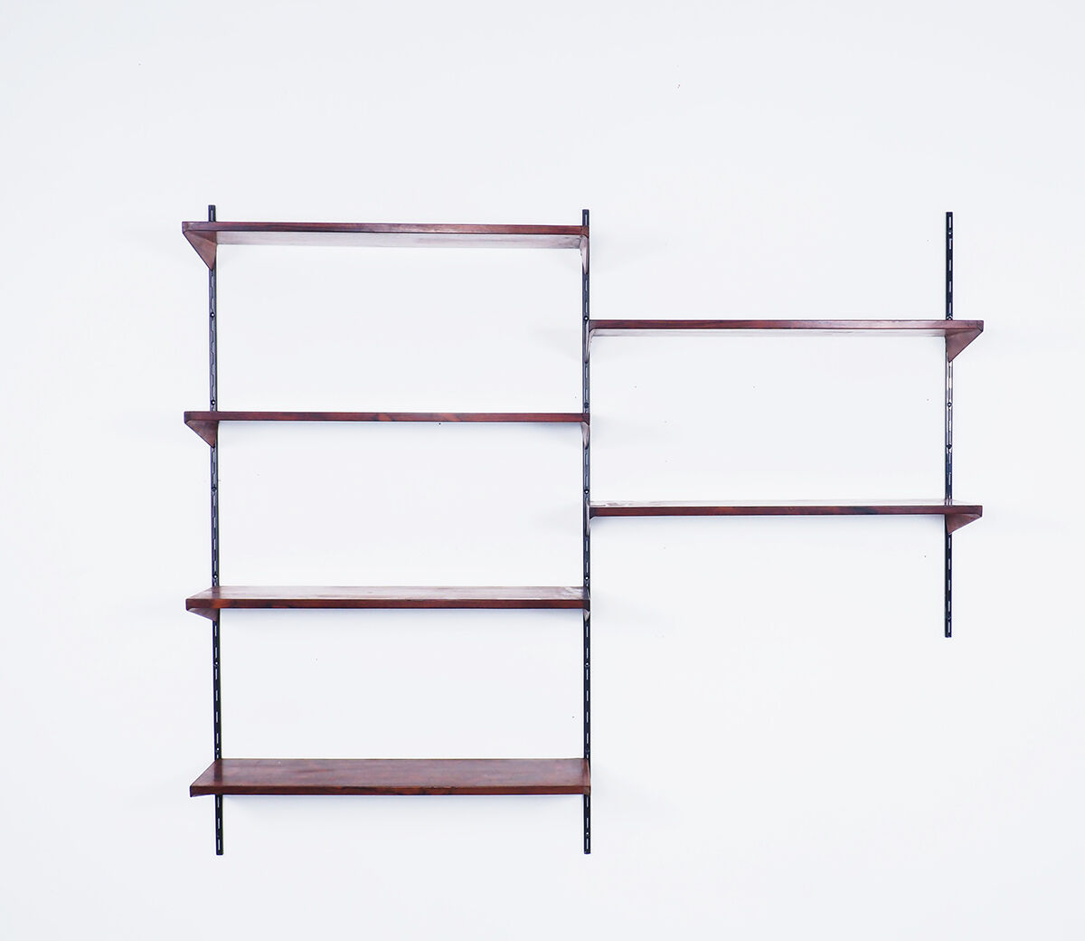 Rosewood Wall System by Kai Kristiansen for Feldballes Møbelfabrik, 1960s