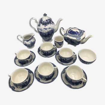 Johnson Brothers vintage porcelain tea service