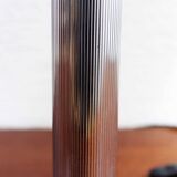 Chrome metal "mushroom" lamp