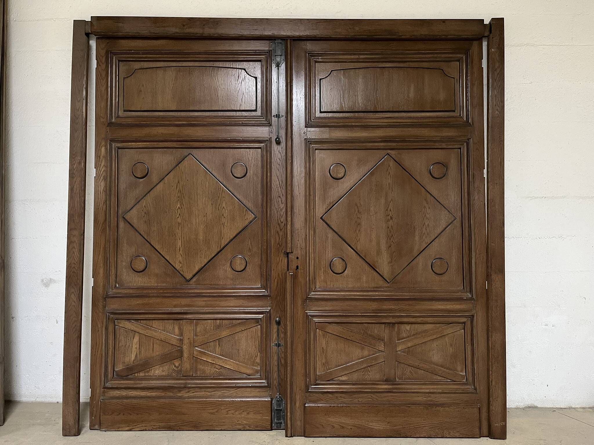 Huge pair of castle doors