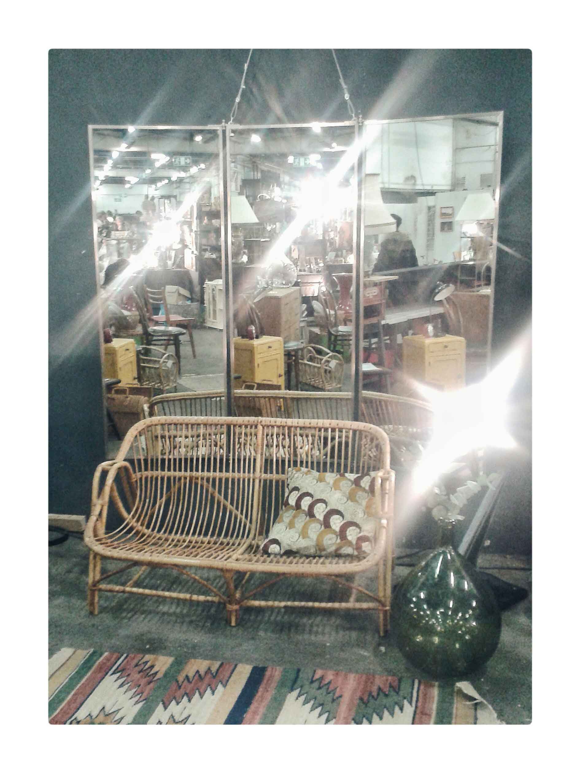 Mirror triptych 151x178cm miroiterie Brot