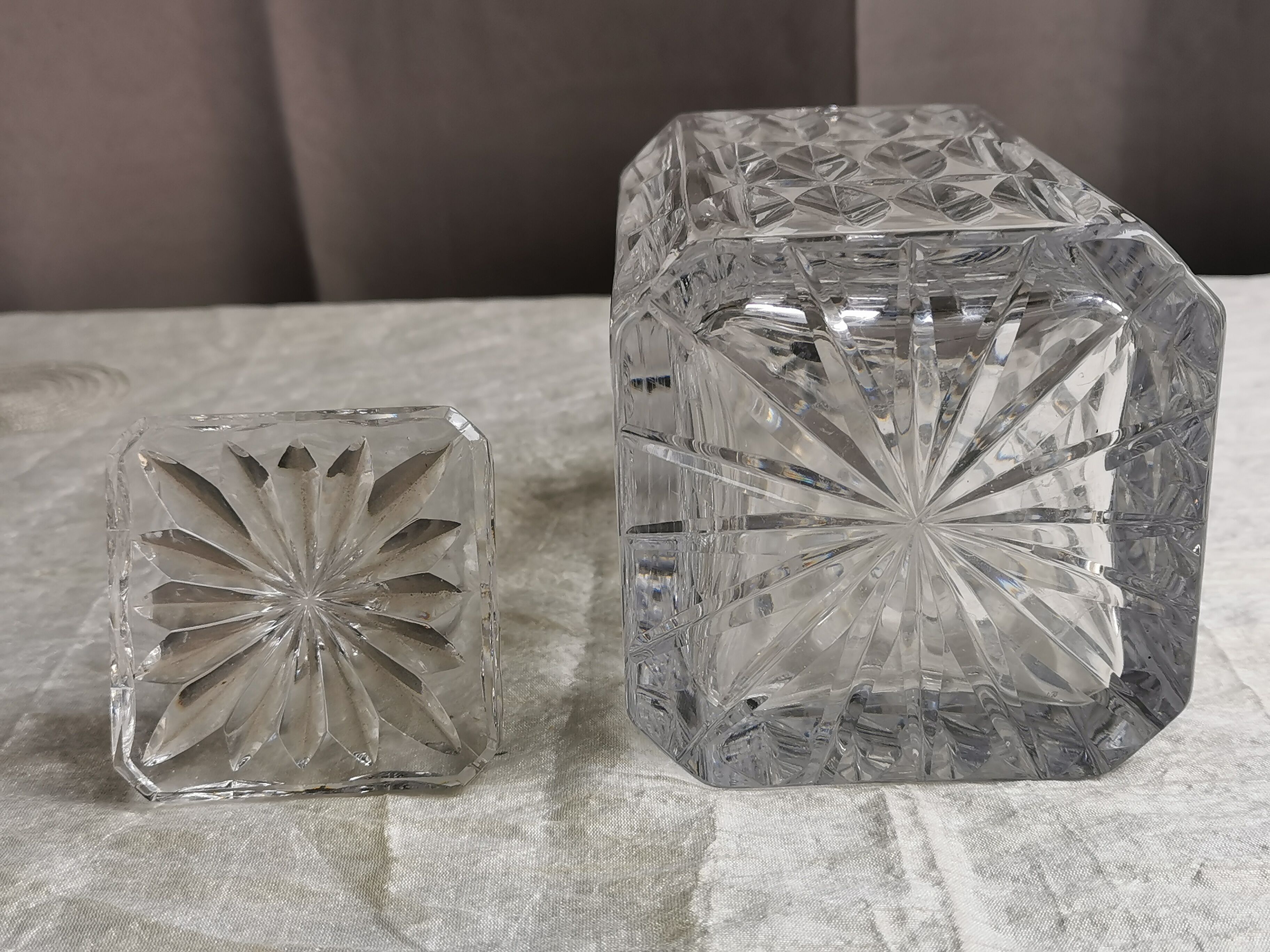 Carafe a whisky in crystal