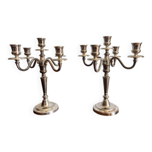 Paire de candélabres