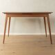 Elegant mid-century dining table with extension function, 1960s