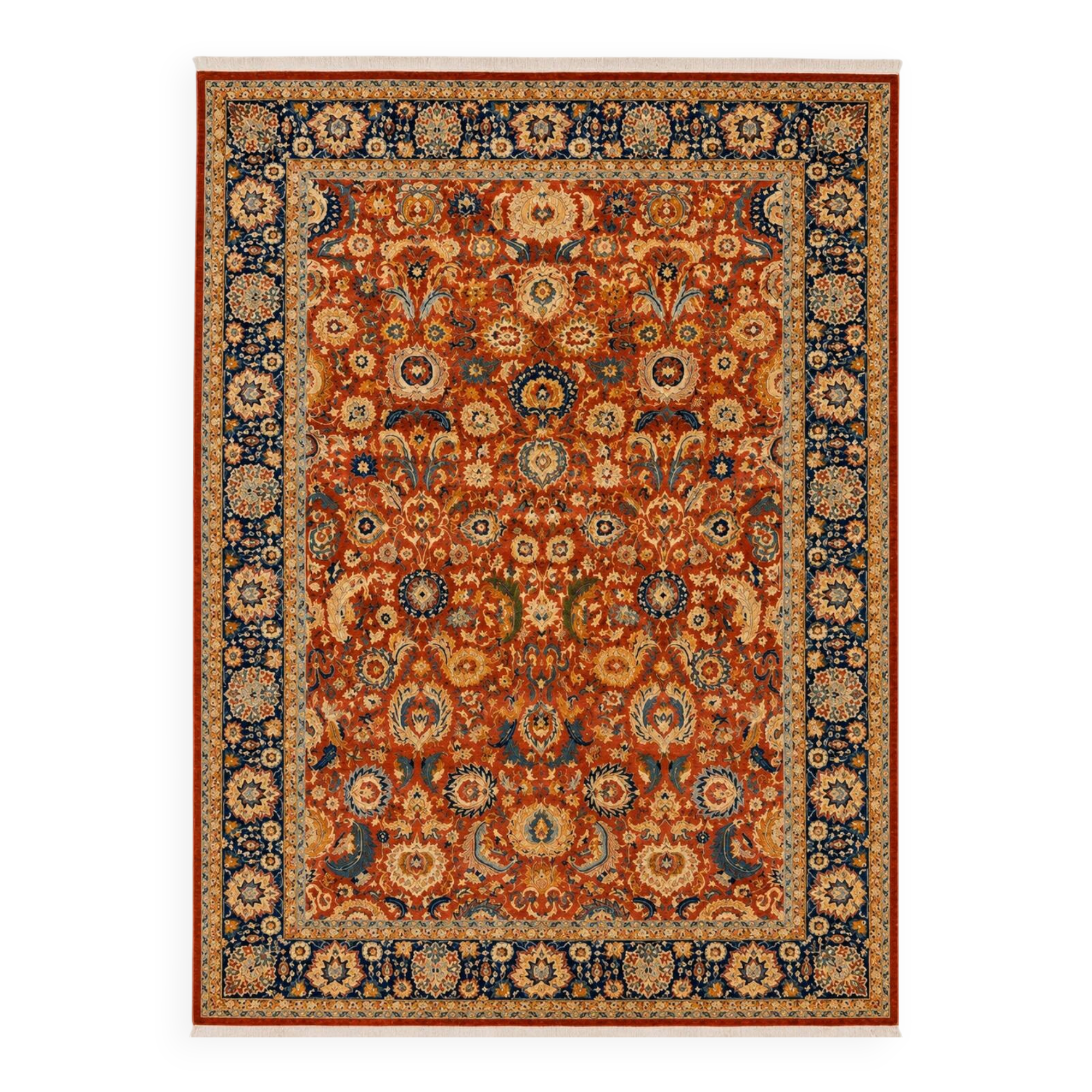 Tapis d’Orient noué main en laine, 360 x 500 cm
