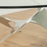 Propeller coffee table, Knut Hesterberg for Ronald Schmitt
