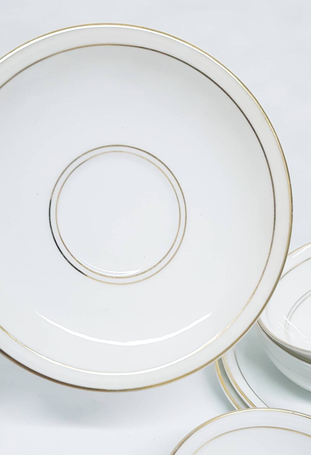 Charles Ahrenfeldt for Limoges art deco teacups