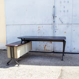 Arco Series Large Desk with island by BBPR for Olivetti Synthesis, 1960s