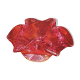 Floral Murano vase in the shape of a ball