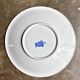 St Amand round hollow dish in blue earthenware