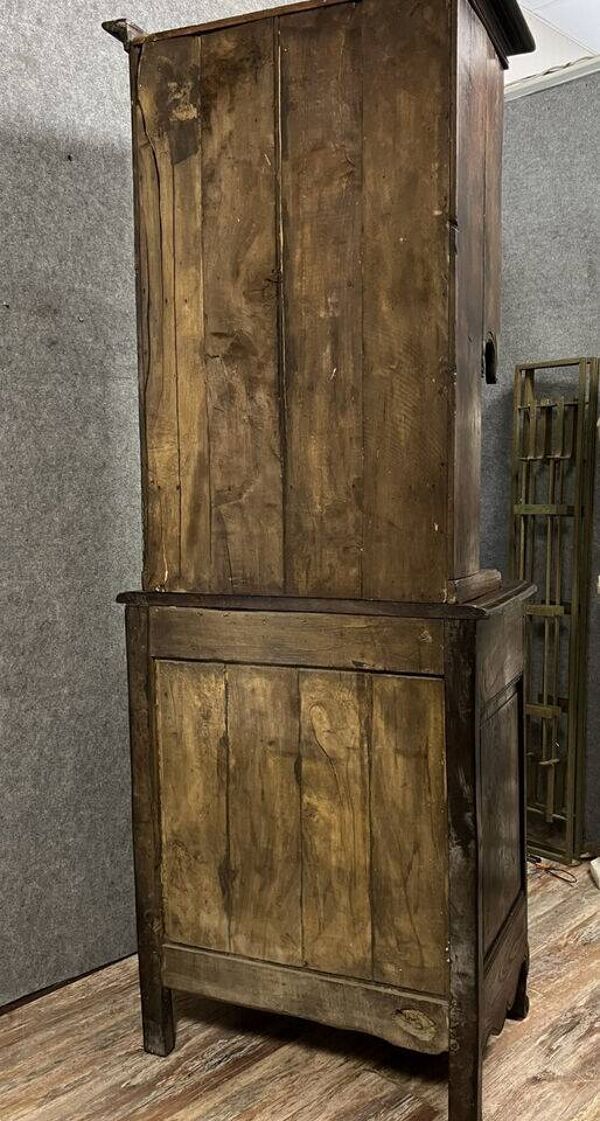 Buffet cabinet Provençal de style Louis XV en chêne vers 1850