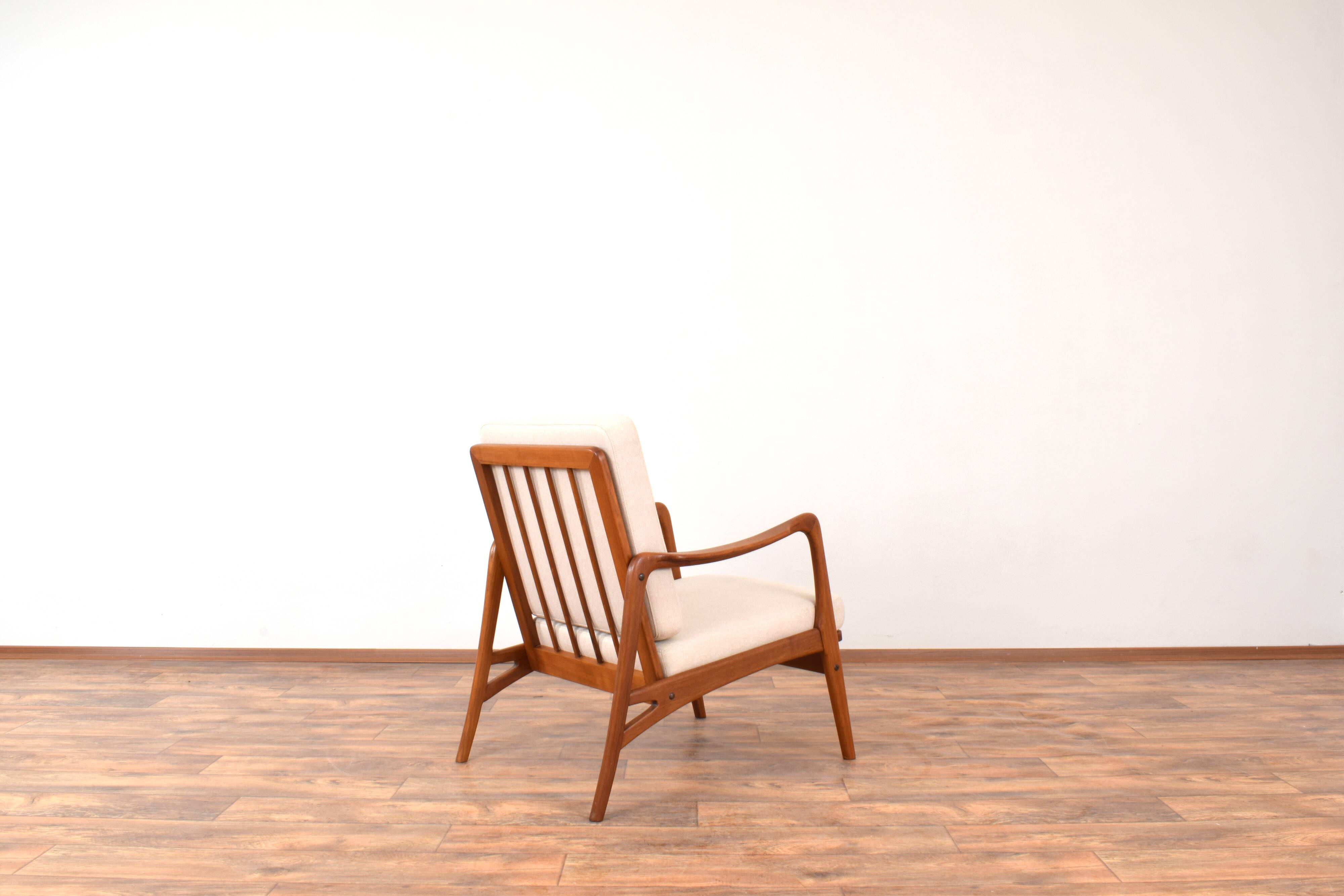 Mid-Century Danish Teak Lounge Chair, 1960s.