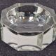 Art Nouveau Crystal Ashtray from Moser, 1940s