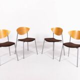 Ensemble de 4 chaises design danois "Must" par Søren Nielsen & Thore Lassen pour Randers+Radius