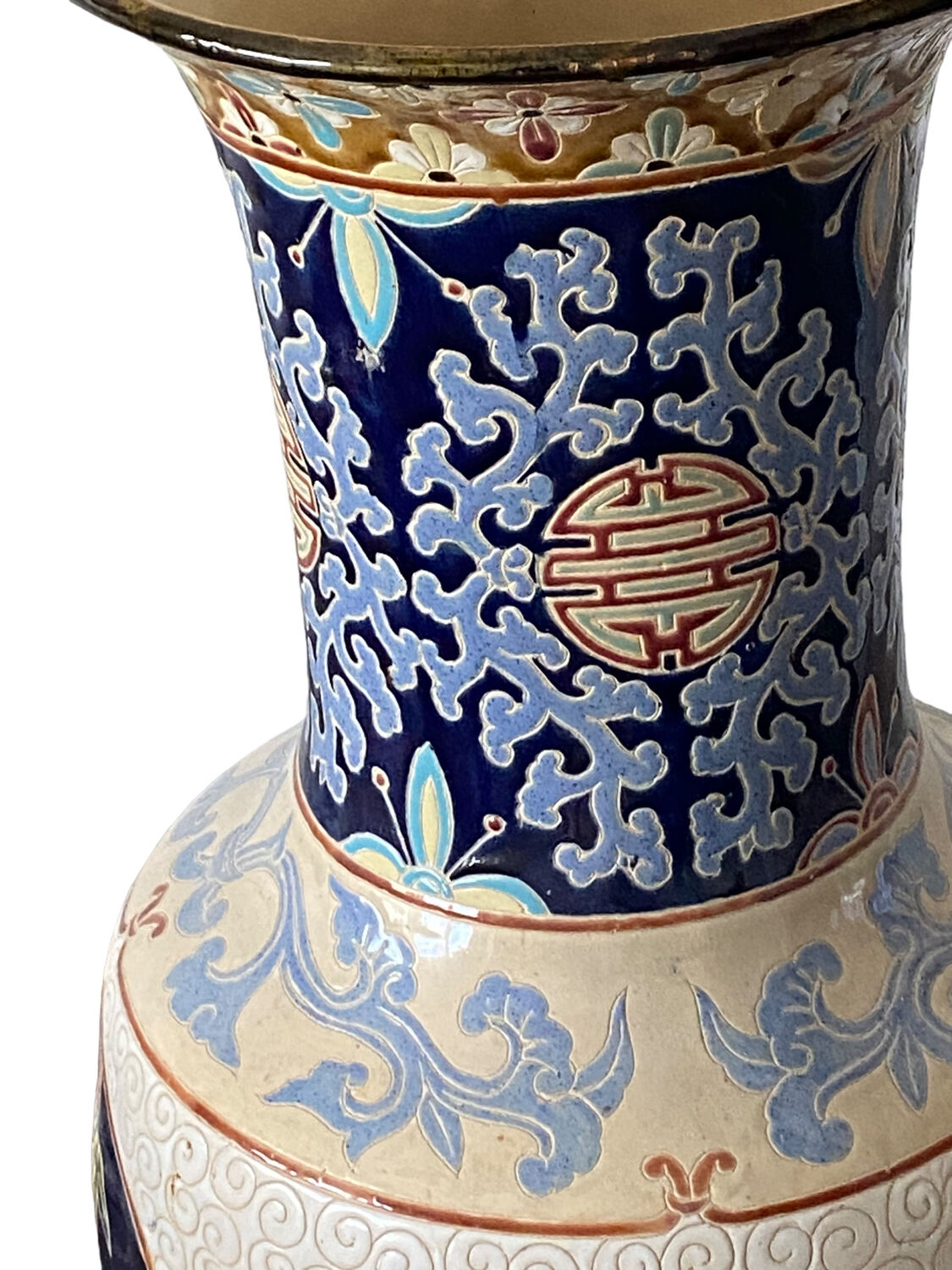 Large ceramic vase bird chinese email