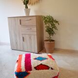 Pouf tapis marocain azilal