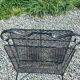Perforated metal magazine rack from the 1960s.