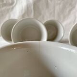 Set of 8 vintage Villeroy and Boch Luxembourg ramekins - floral decoration