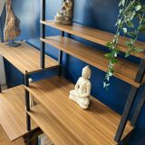 Modular vintage Scandinavian shelving unit, 1960s