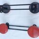 Pair of vintage coat racks