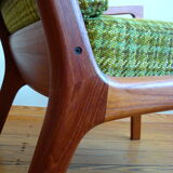 Ensemble de 2 fauteuils Senator en teck par Ole Wanscher pour France & Son, années 1960