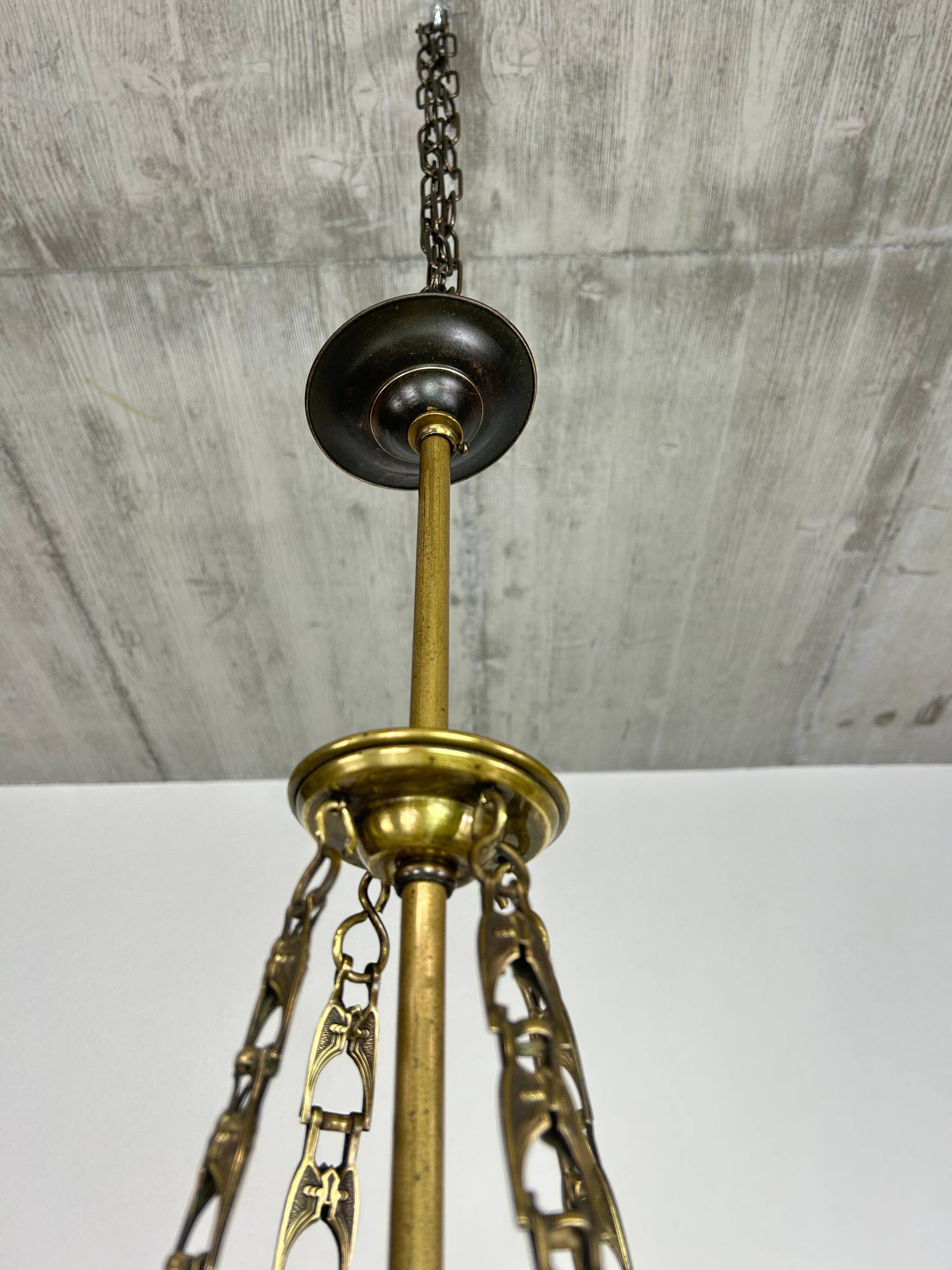 Jugendstil pendant lamp