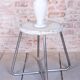 Bauhaus Stool in Beech, Chrome, and Steel from Mücke-Melder, Czech, 1930s