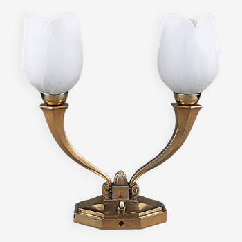 Art Deco lamp in the style of J CODURE