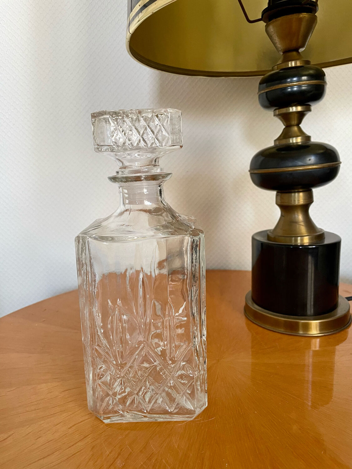 Carafe à whisky vintage 1970