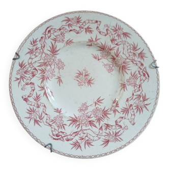 Antique plate in ironstone