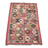 Kilim rug in jute and cotton. 150cm x 240cm
