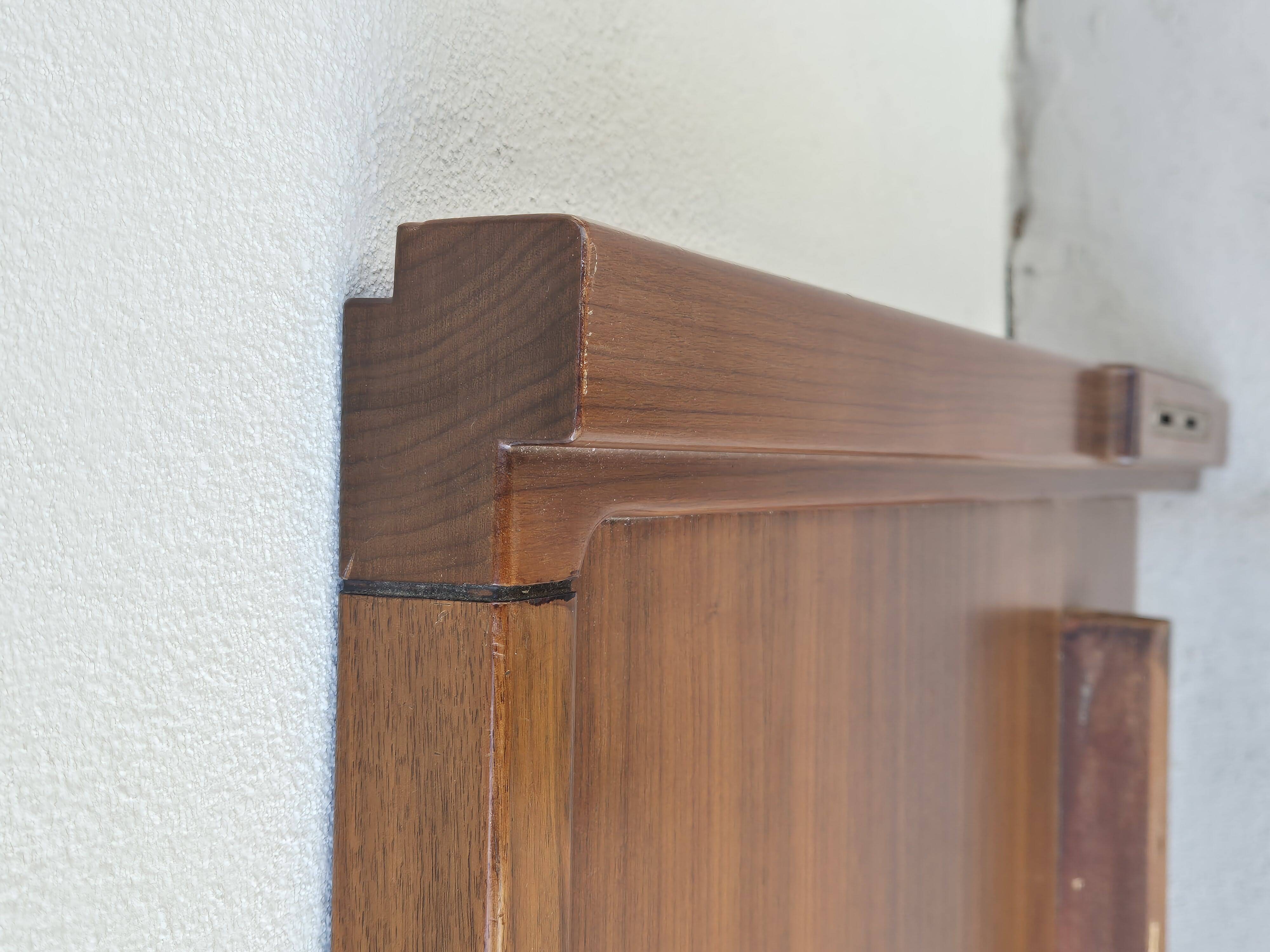 Lit de noyer Stilwood des années 1960