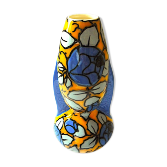 Art deco vase ceramic
