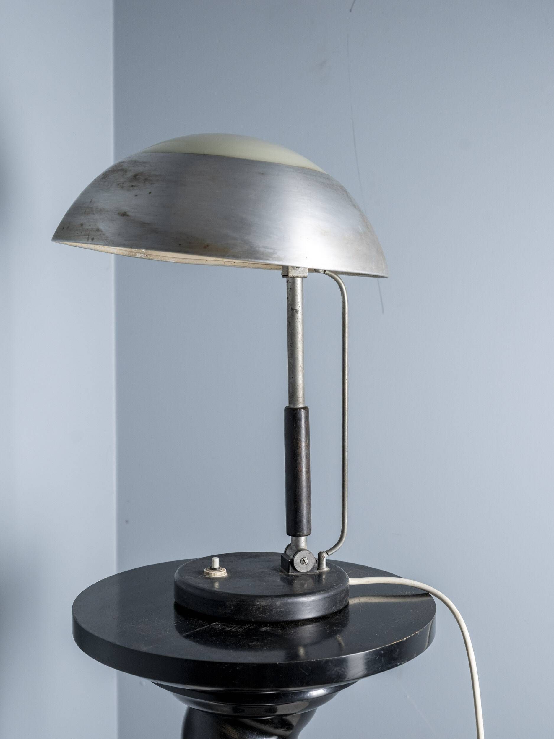 Bauhaus table lamp by Karl Trabert for G. Schanzenbach, 1930s