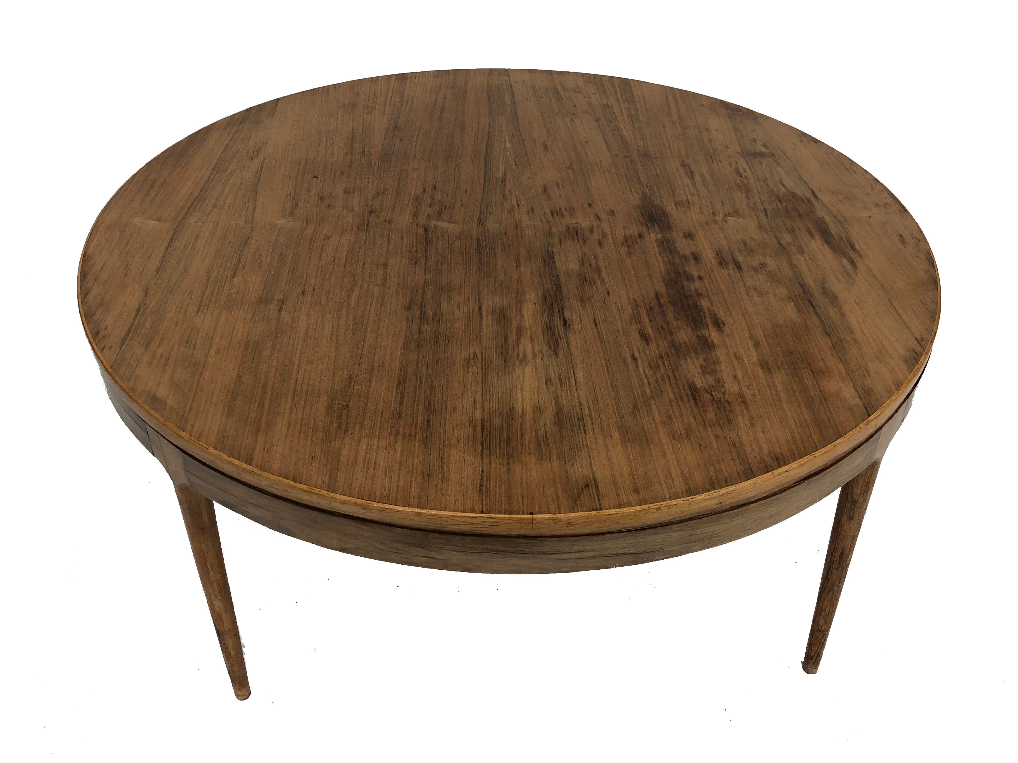 Danish coffee table in  rosewood 1960