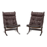 Pair of Siesta armchairs by Ingmar Relling for Westnofa Norway