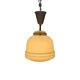 Mid Century Vintage Glass Pendant Lamp, 1950s