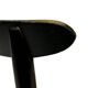 Vintage Italian rush seated chair, 1950s design minimalist