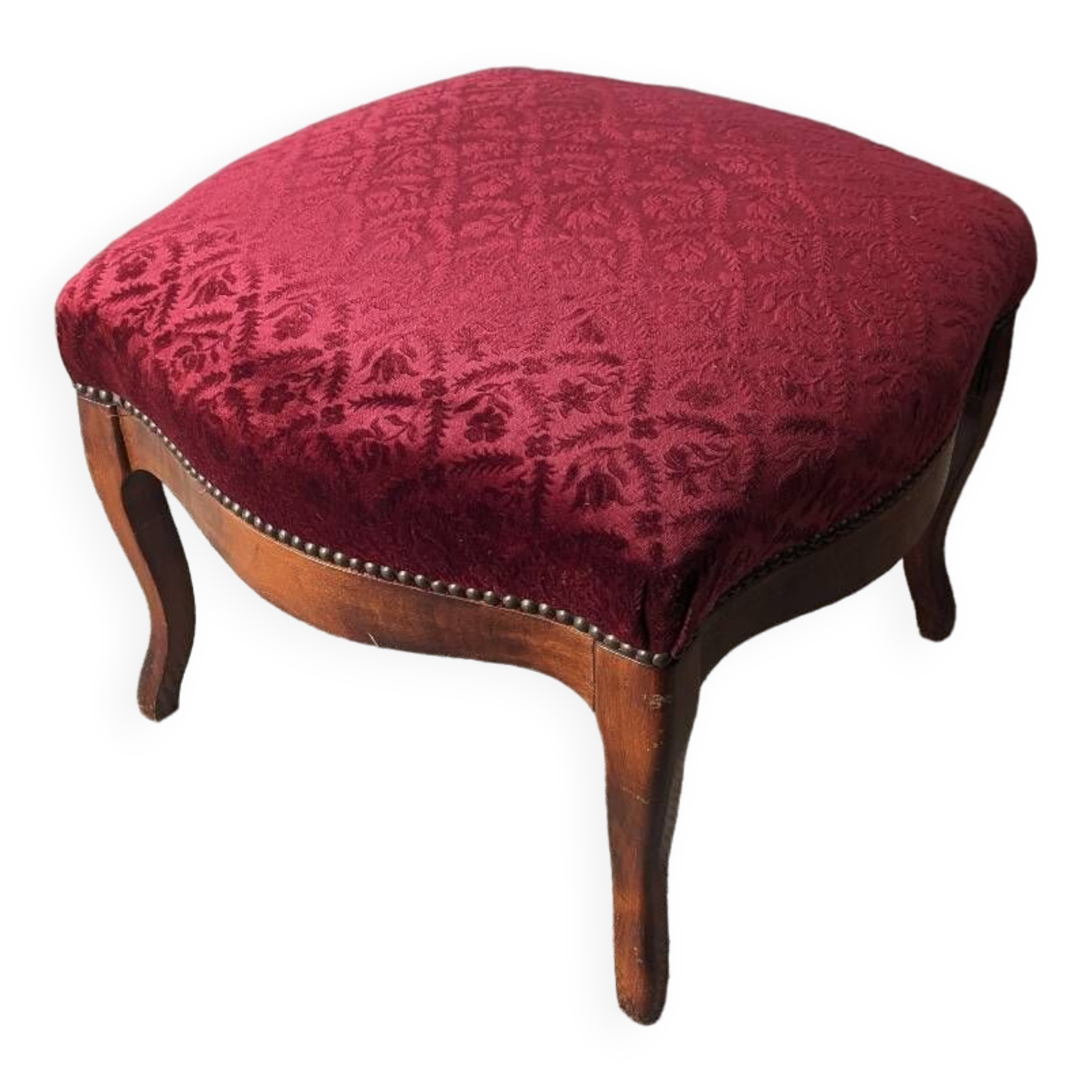 Baroque style pouf