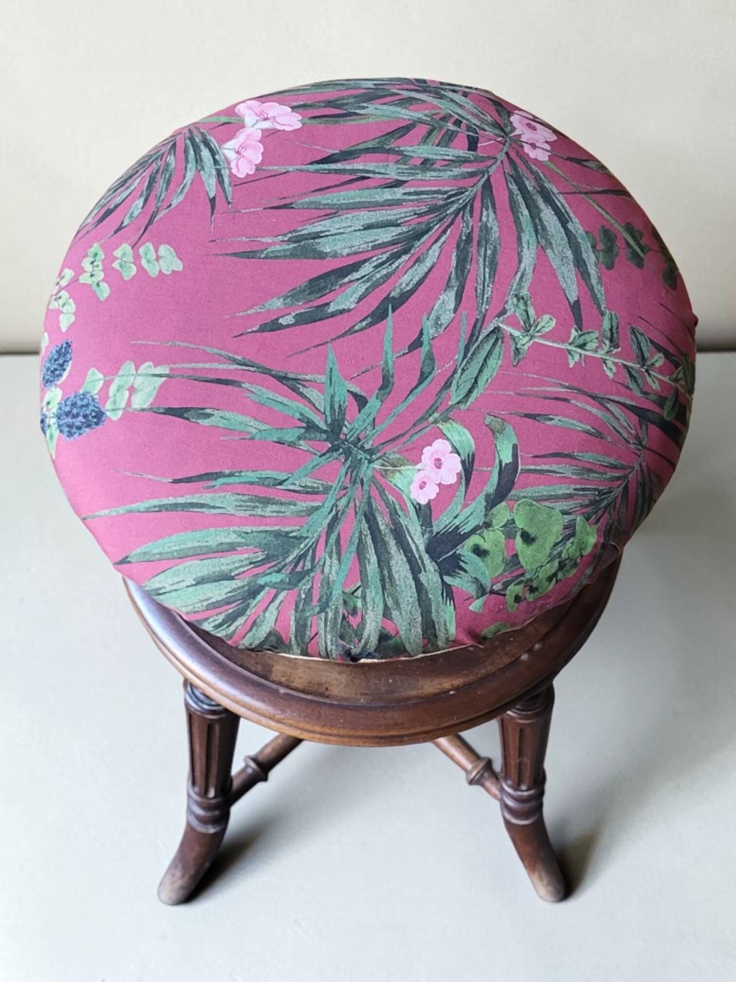 Tabouret de piano Napoléon III, XIXème