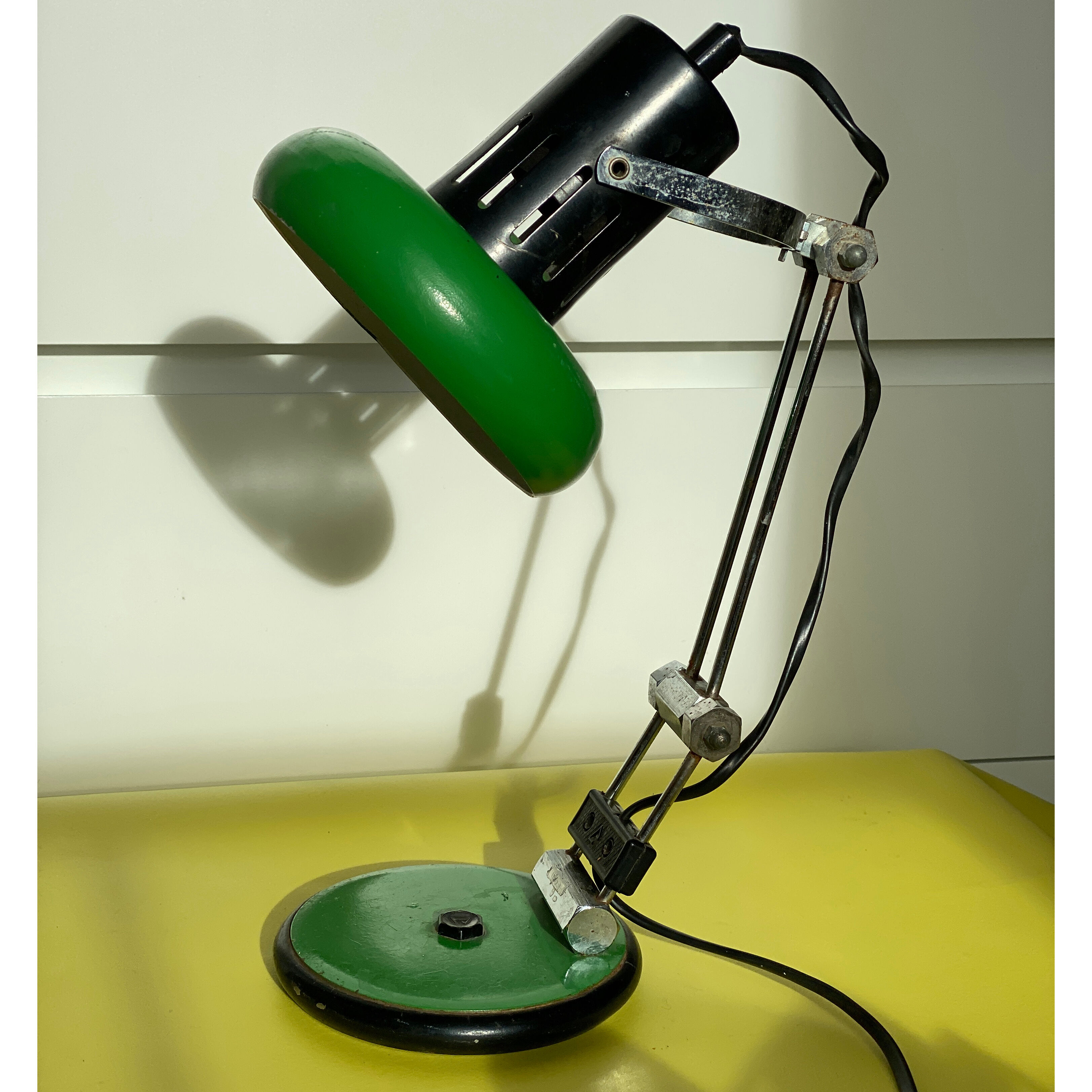 Lamp office 1970 by NF electricity fixtures France