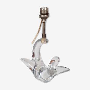 Lampe en cristal forme libre maison Schneider