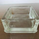 Glass paving ashtray signed lumax 40s 50
