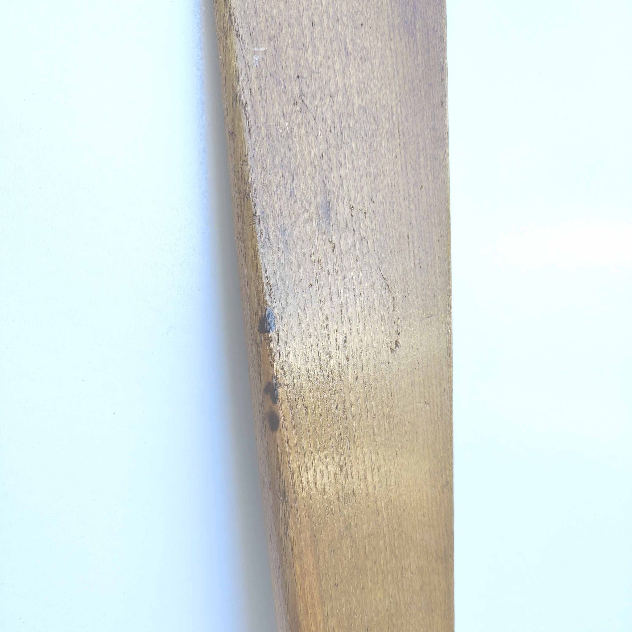 Wooden boat paddle oar