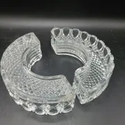 Val St Lambert - Crystal table runner - Valembert - 1935