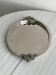 Oval metal tray