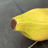 Postmodern banana floor lamp by Heico, 1980s.