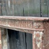 Fireplace in rancid marble around 188