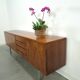 Dressoir rio palissandre plus fin avec chromen poten en lades