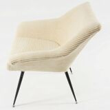 Ivory square shell chair